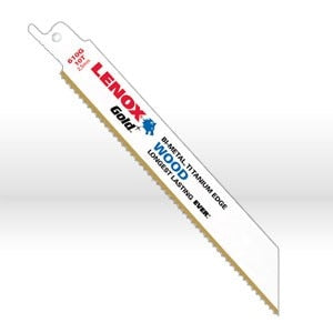 LENOX Reciprocating Saw Blade, 6" 61G 1T 5PK RECIP BLADE GOLD