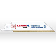 Reciprocating Saw Blade, 4"x3/4"x35" 14t GOLD RECIP SAW BLADE   5/PK