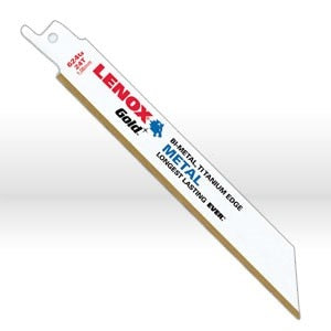 Reciprocating Saw Blade, 6" 624G 24T 5PK RECIP BLADE GOLD