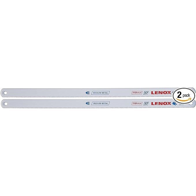 LENOX HACKSAW-T024HE 10 X1/2X023X24, Pack Qty: 2 Blades/Pack
