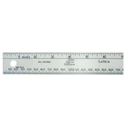 1261MEN Crescent Lufkin, Meter Stick Rule, 3 ft, 1/32 Inch, 1 Inch, Silver