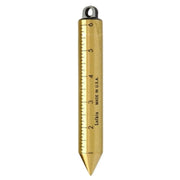 590GMEN Crescent Lufkin, Plumb Bob, SAE/Metric, Brass, 0 Inch-6 Inch 0MM-150MM