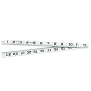 86N Crescent Lufkin, Steel Blacksmith's Rule, 2 ft, 1/32 Inch, 0.75 Inch, Steel