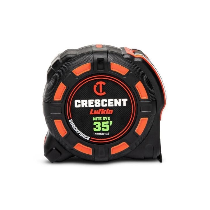 L1335B-02 Crescent Lufkin, Power Tape, Nite Eye, Abrasion Resistant Coating