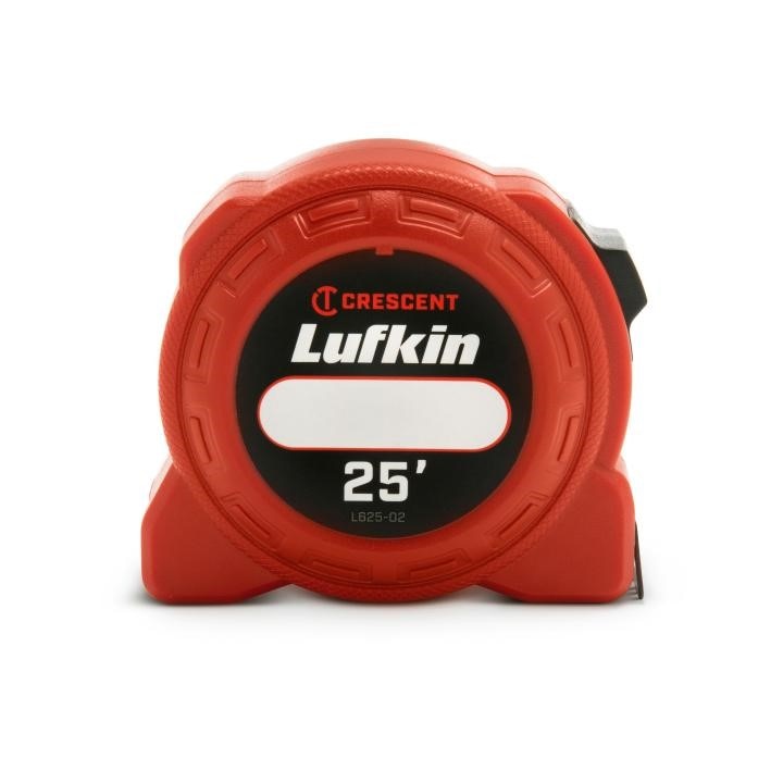 L625-02 Crescent Lufkin, Pocket Tape, Yellow Clad, 25 ft, Steel, A5, 1 Inch