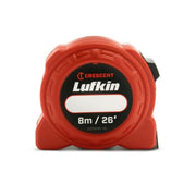 L625CME-02 Crescent Lufkin, Pocket Tape, Yellow Clad, 25 ft, Steel, A12, 1 Inch