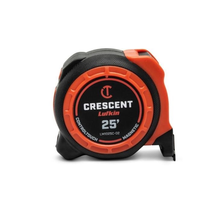 LM1025C-02 Crescent Lufkin, CONTROLTOUCH Tape, Standard, Yellow Clad, 25 ft