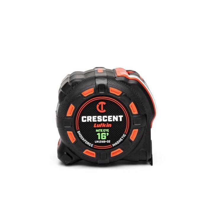 LM1316B-02 Crescent Lufkin, Power Tape, Nite Eye, Abrasion Resistant Coating