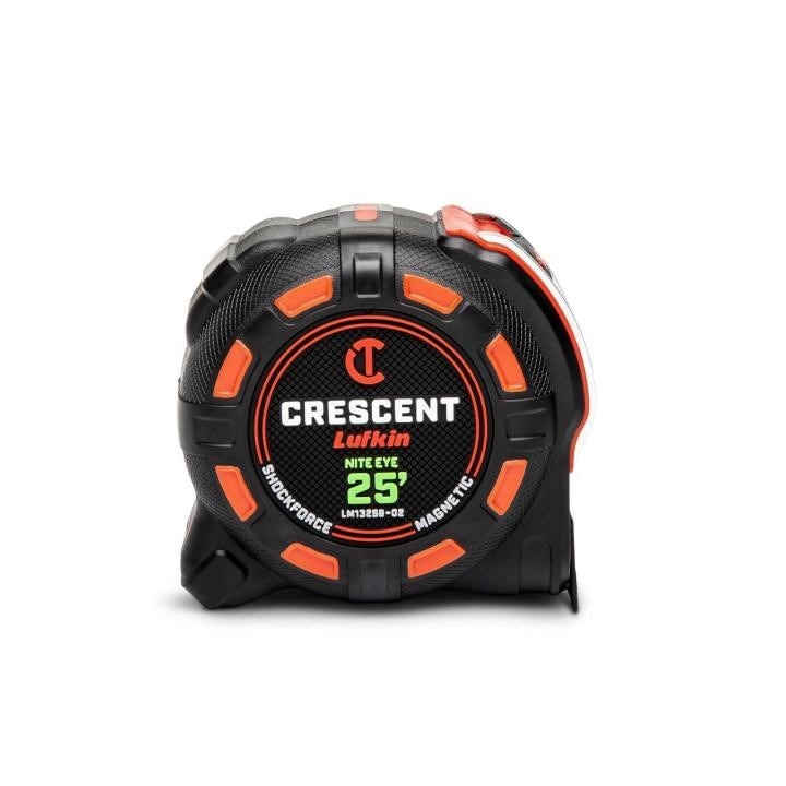 LM1325B-02 Crescent Lufkin, Power Tape, Nite Eye, Abrasion Resistant Coating