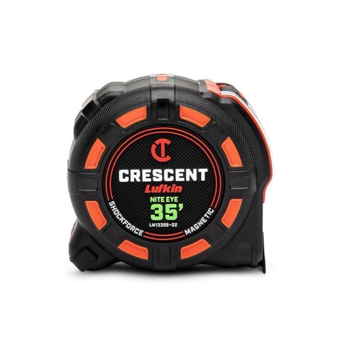 LM1335B-02 Crescent Lufkin, Power Tape, Nite Eye, Abrasion Resistant Coating