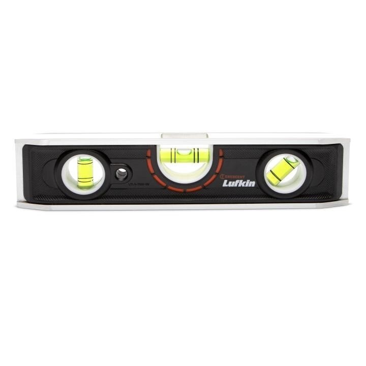 LTLA1100-02 Crescent Lufkin, Levels, 1mm/m, Aluminum, 9 Inch OAL, 2 Inch OAH
