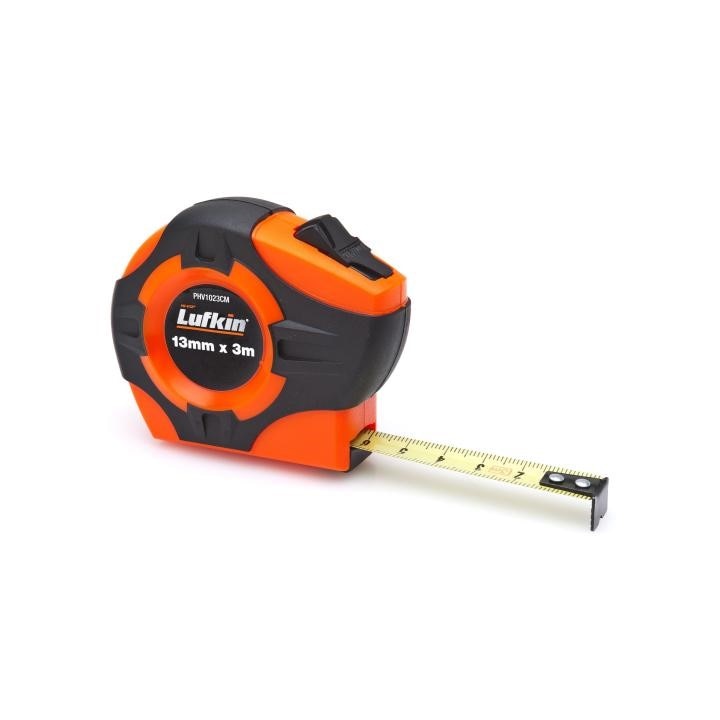 PHV1023CMN Crescent Lufkin, Power Tape, A9, Steel, Clearcoat, 10 ft, 0.5 Inch