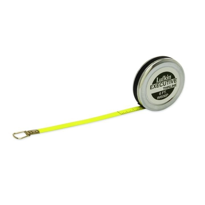 W606P Crescent Lufkin, Pocket Tape, 6 ft, A15, 0.25 Inch, Executive