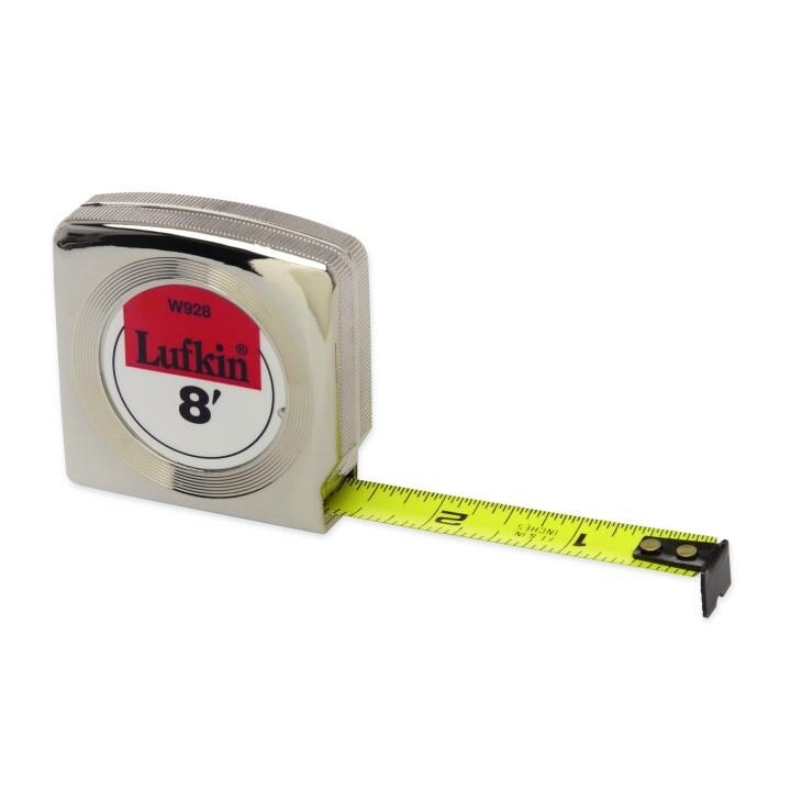 W9210 Crescent Lufkin, Mezurall Tape, Clearcoat, 10 ft, A1, 0.5 Inch, SAE