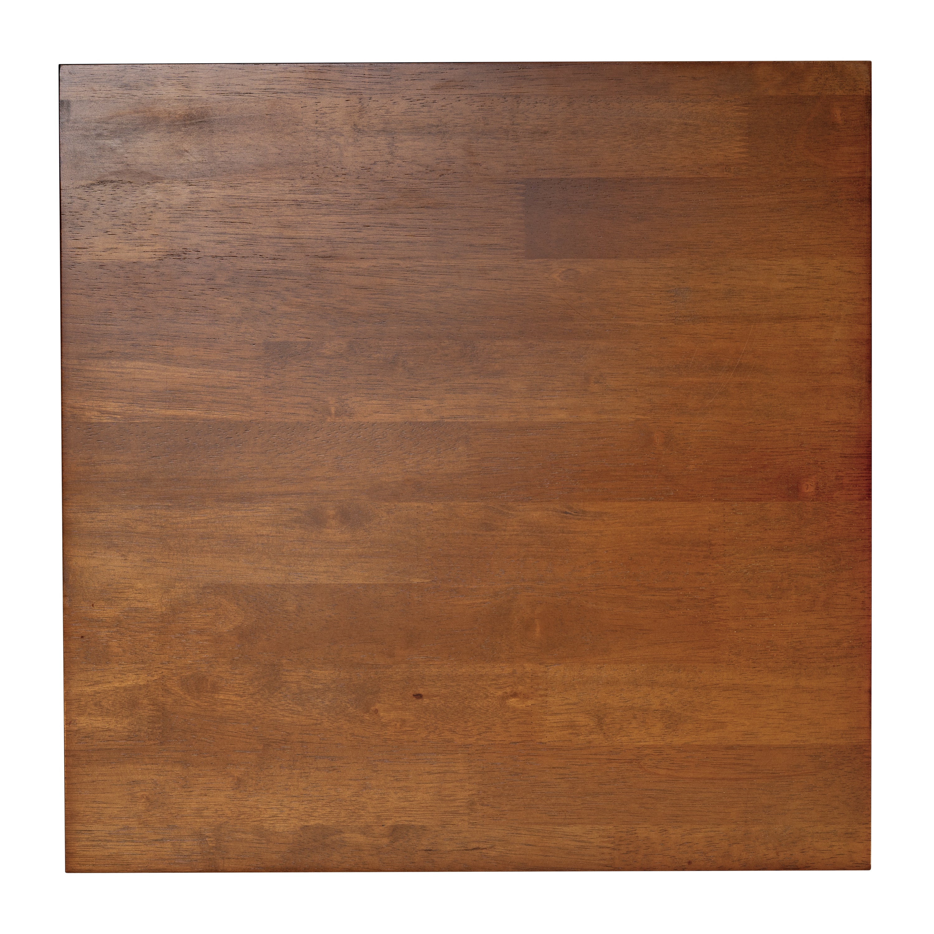 Jasper Farmhouse Style Solid Wood End Table with Traditional X-Frame Design in Walnut