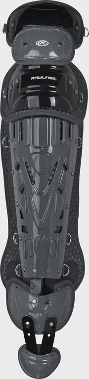 Rawlings Velo 2.0 Intermediate Catchers Leg Guards - Black/Graphite