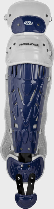 Rawlings Velo 2.0 Intermediate Catchers Leg Guards - Navy/White