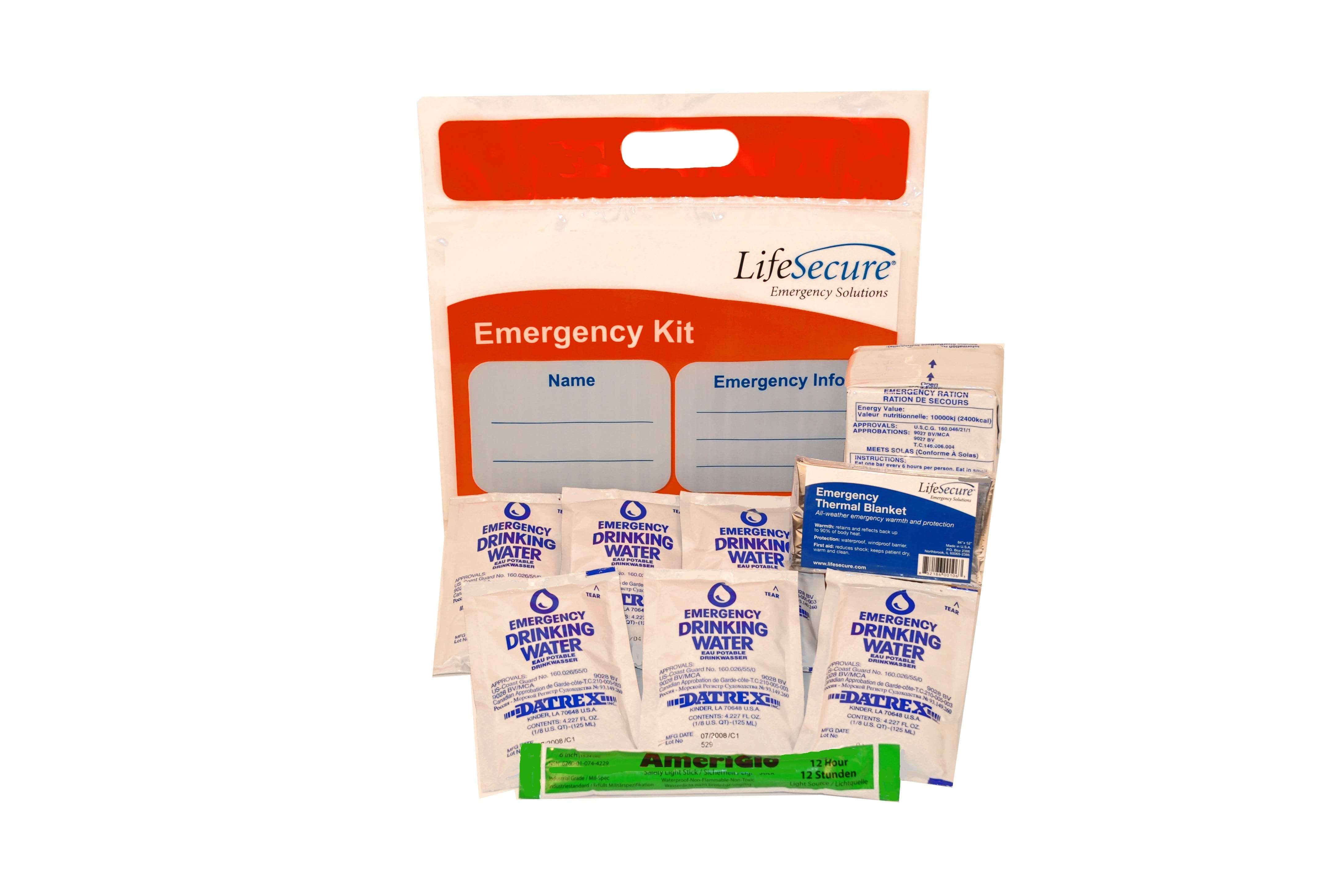 LifeSecure® 3-Day Basic Personal Emergency Survival Kit