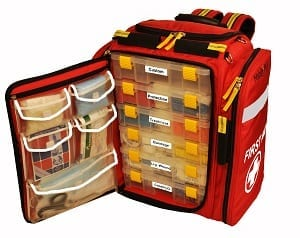 MobileAid® XL 100 High-Capacity Modular Trauma First Aid Backpack Kit