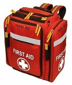 [Load-Your-Own] MobileAid® XL Hi-Visibility First Aid Backpack, Empty