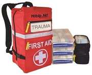 Reflex™ Hi-Visibility 50-Person Modular Trauma First Aid Backpack Kit