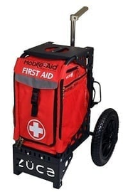 [Load-Your-Own] MobileAid® Roll-Anywhere All-Terrain Trauma First Aid Cart, Fully Assembled, Empty