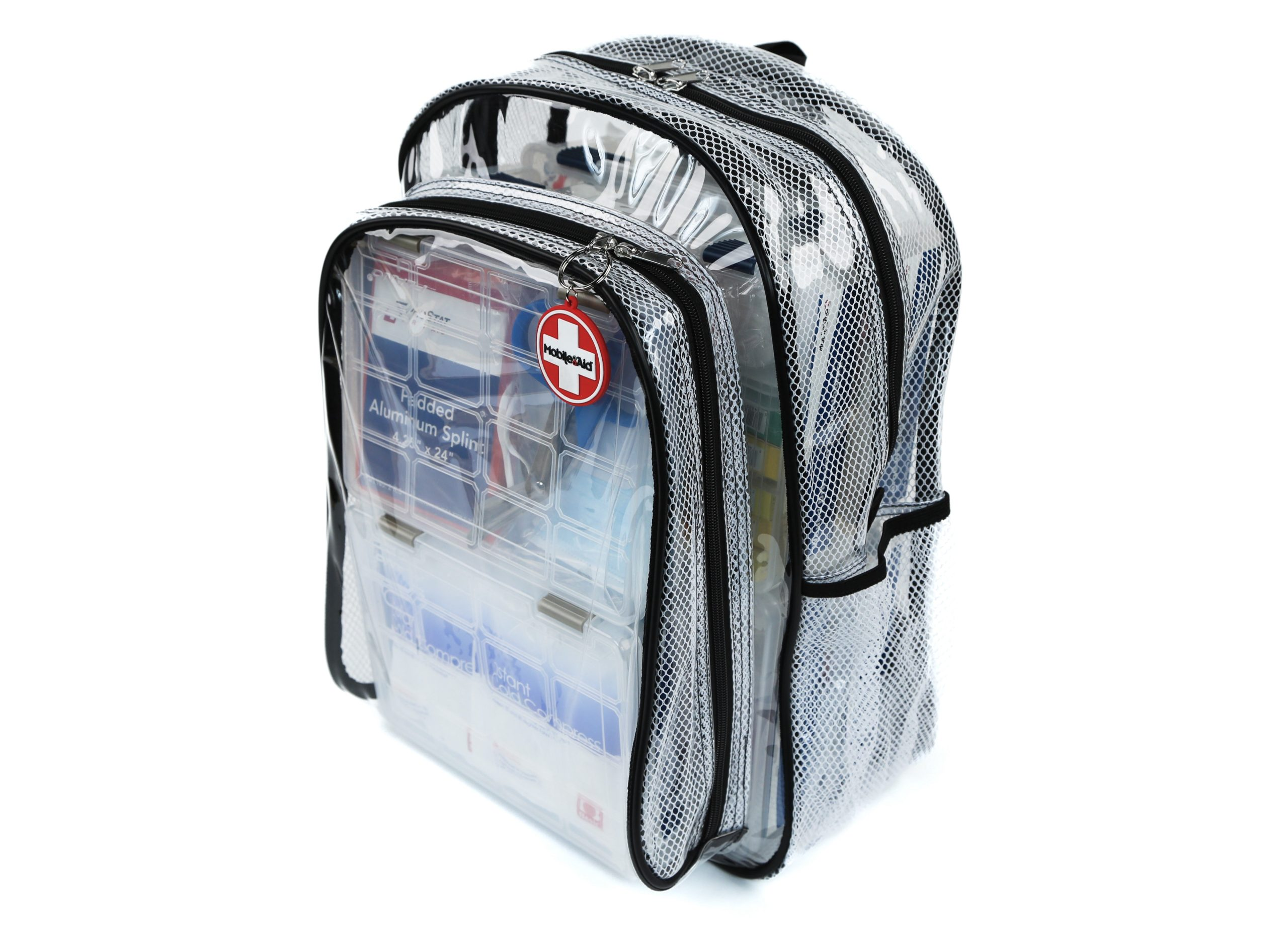 MobileAid® Clear-View™ Modular Sports First Aid Backpack Kit