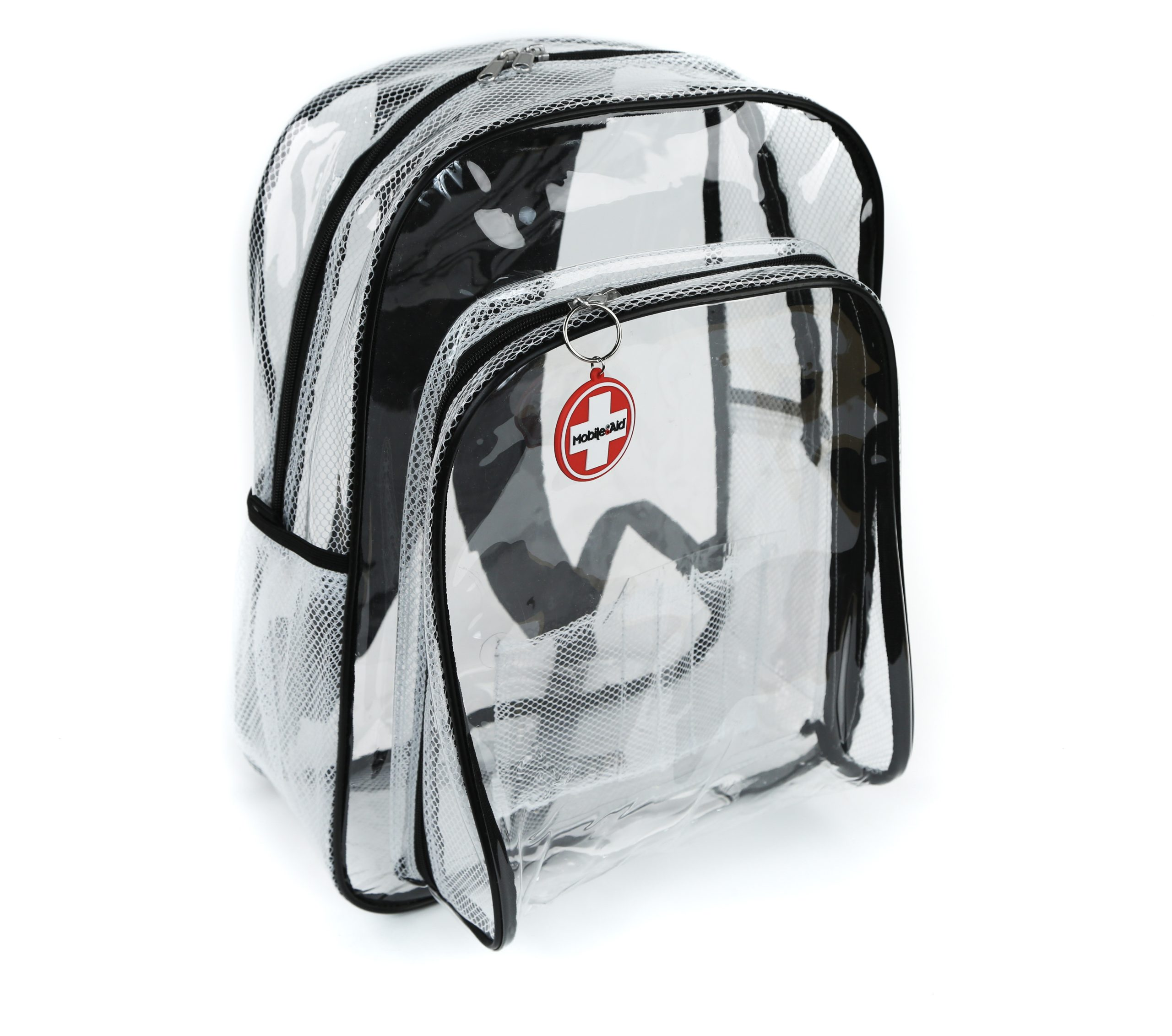 [Load-Your-Own] MobileAid® Clear-View™ High-Capacity First Aid Backpack, Empty