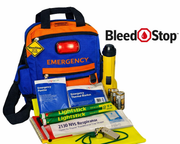 Lifesecure Schoolguard Hi-Visibility Teacher & Staff School Emergency Kit With Bleedstop Compact 100 Bleeding Control Kit