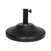 30 lb. Fillable Umbrella Base for Patio Table (Black)