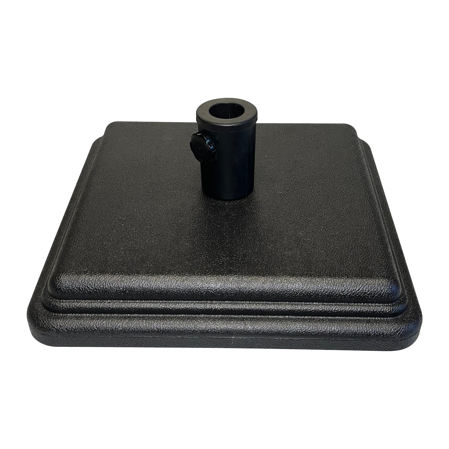 40 Pound Umbrella Base Designed to be Used with a Patio Table (Black)