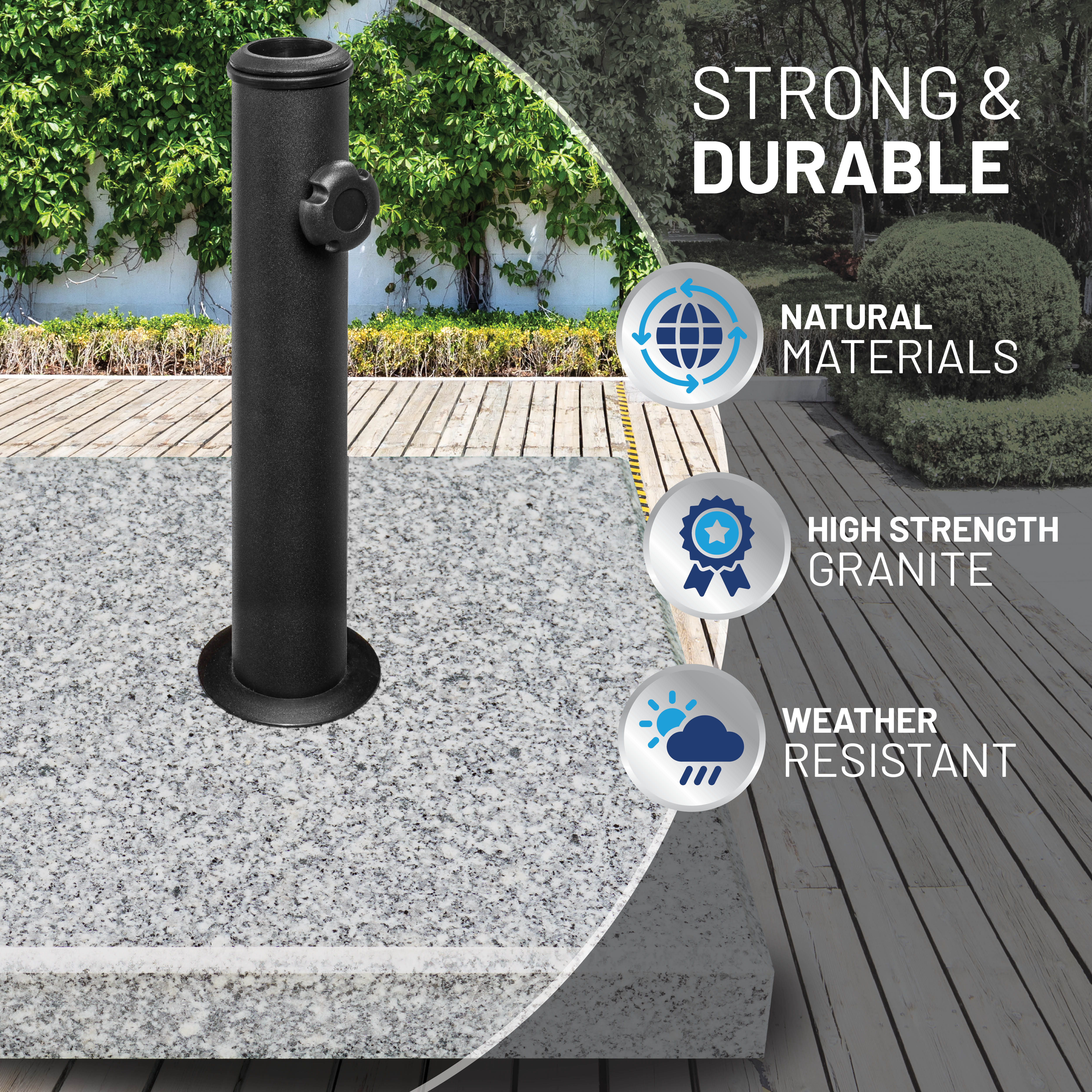 35 lb Granite Umbrella Base
