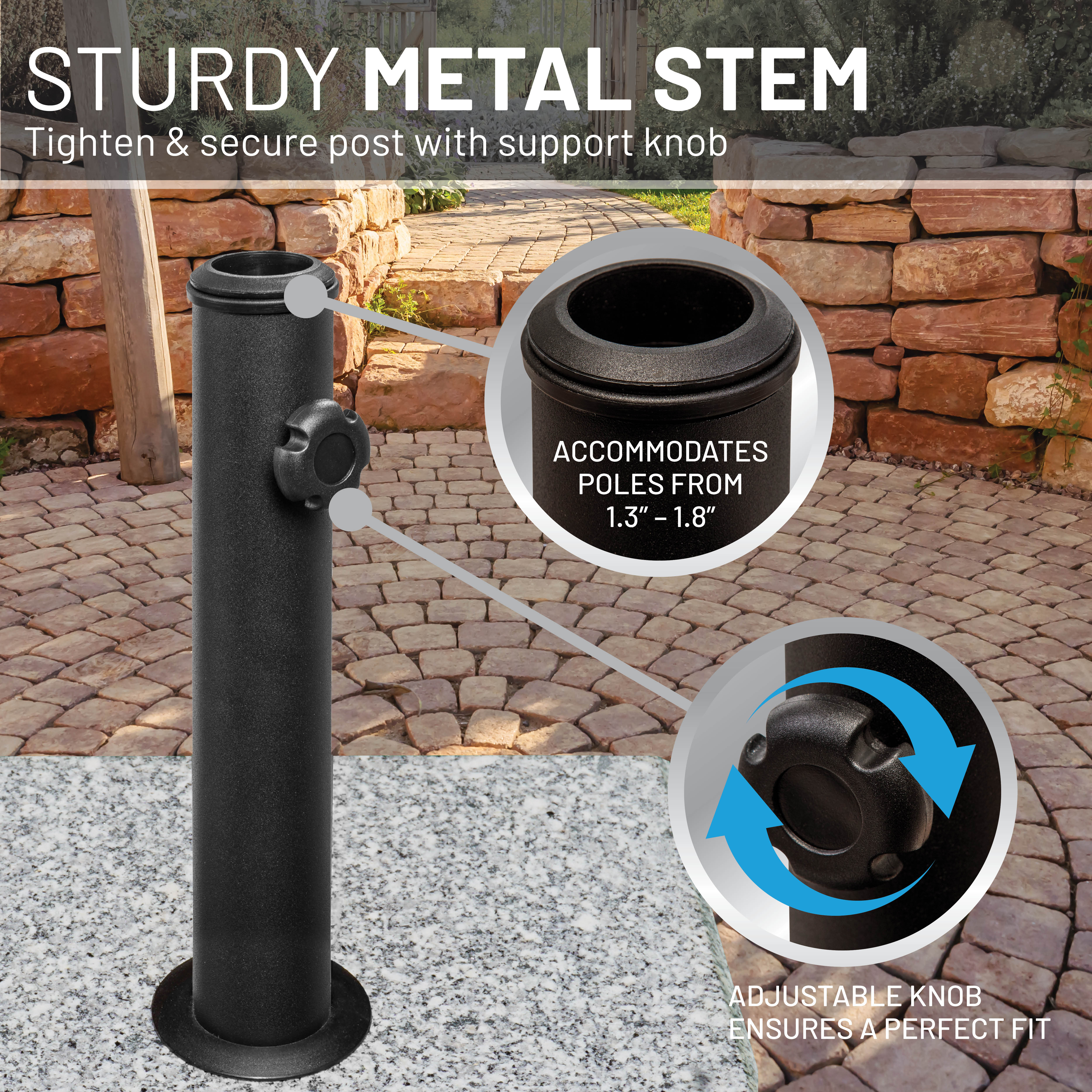 35 lb Granite Umbrella Base