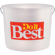 10 Qt. White Polysteel Pail