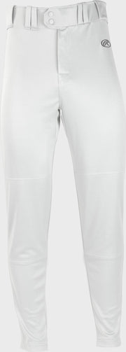 Rawlings Youth Launch Solid Pro Taper Fit Pant - Medium - White