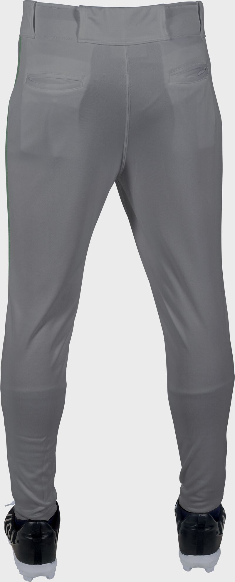 Rawlings Youth Launch Piped Pro Taper Fit Pant  - Extra Large - Blue Gray/Dark Green