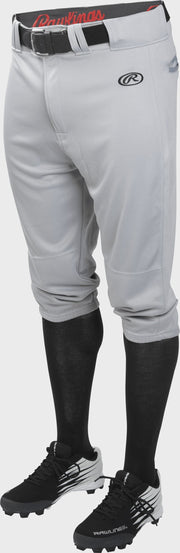 Rawlings Adult Launch Solid Knicker Pant - 2Xl - Blue Gray