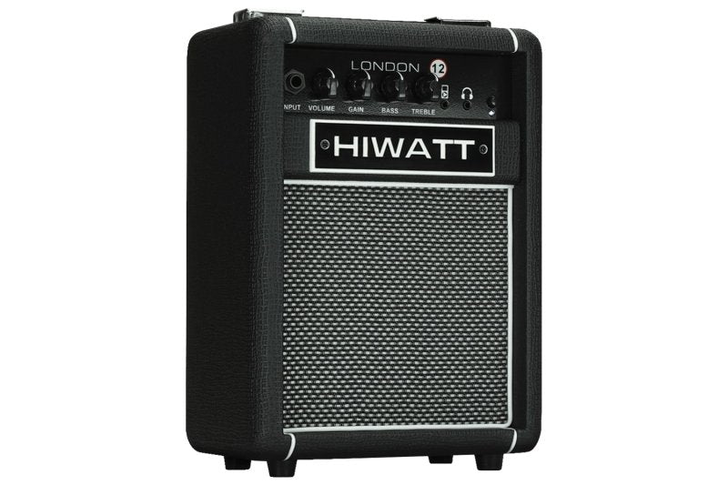 Hiwatt London 12 Combo - 12W Practice Combo W/ Bluetooth, Black