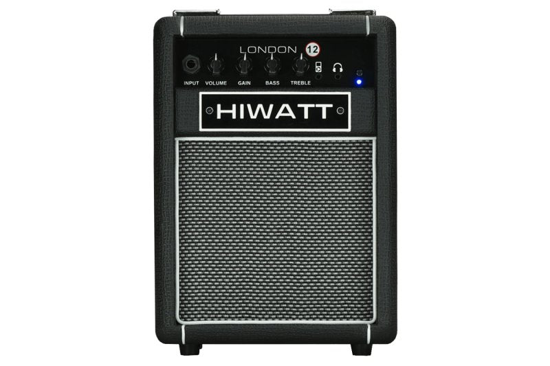Hiwatt London 12 Combo - 12W Practice Combo W/ Bluetooth, Black