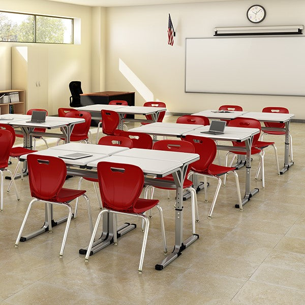 Shapes Series School Chair (18" H)  - Red