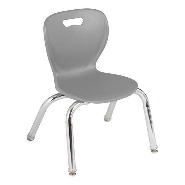 Shapes Series Preschool Chair (12" H)  - Light Gray