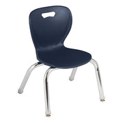 Shapes Series Preschool Chair (12" H)  - Navy