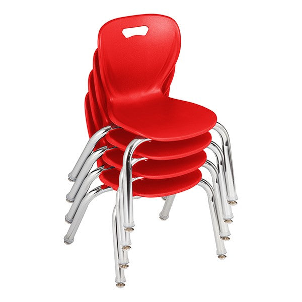 Shapes Series School Chair (14" H)  - Red