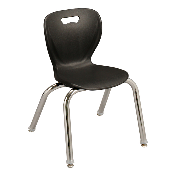 Shapes Series School Chair (14" H)  - Black