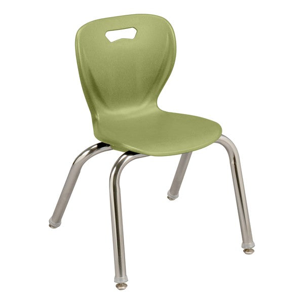 Shapes Series School Chair (14" H)  - Fern Green