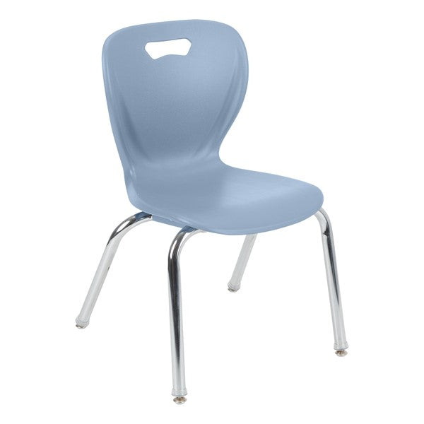 Shapes Series School Chair (16" H)  - Faded Denim