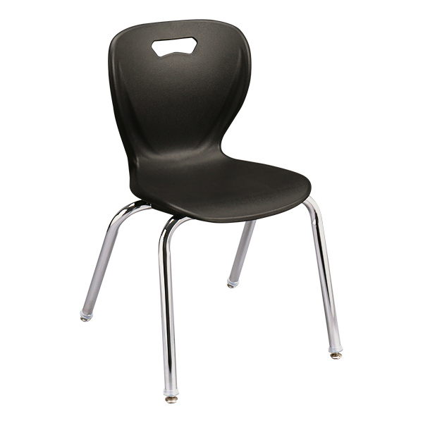 Shapes Series School Chair (18" H)  - Black