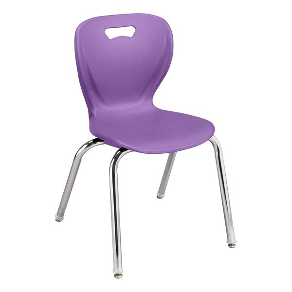 Shapes Series School Chair (18" H)  - Purple
