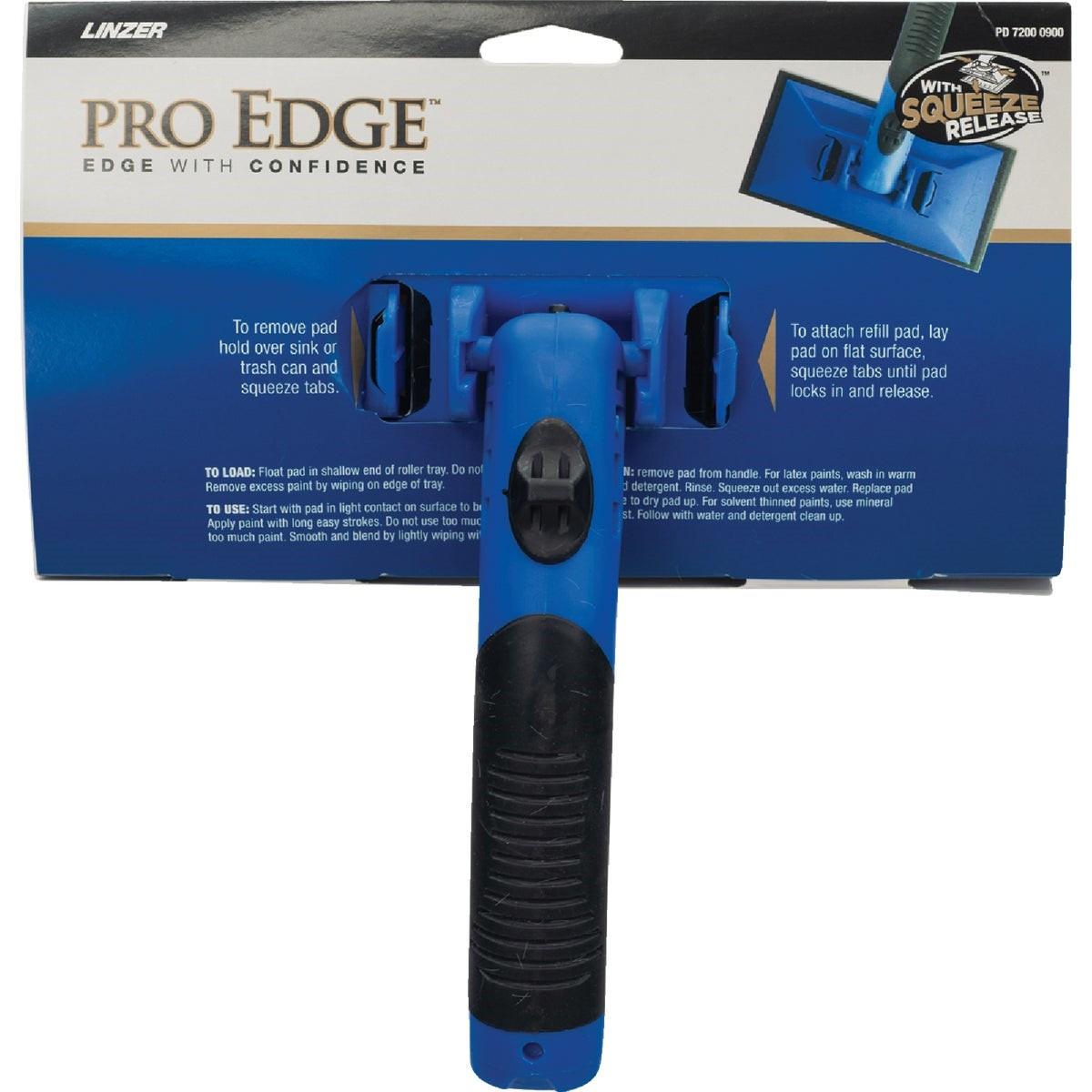 Linzer Pro Edge 9 In. Premium Walls & Floors Paint Pad Painter