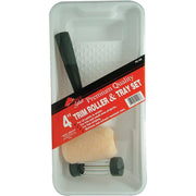 Linzer Project Select 4 In. x 3/8 In. Trim Roller & Tray Kit